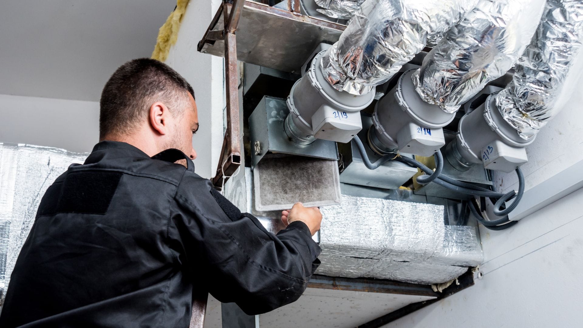 Ductwork filter inspection